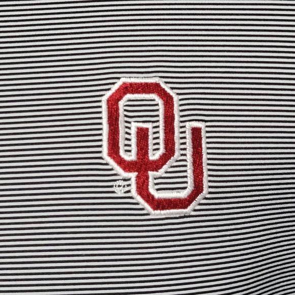 Peter Millar Black and White Polo Shirt OU - Picture 5 of 14